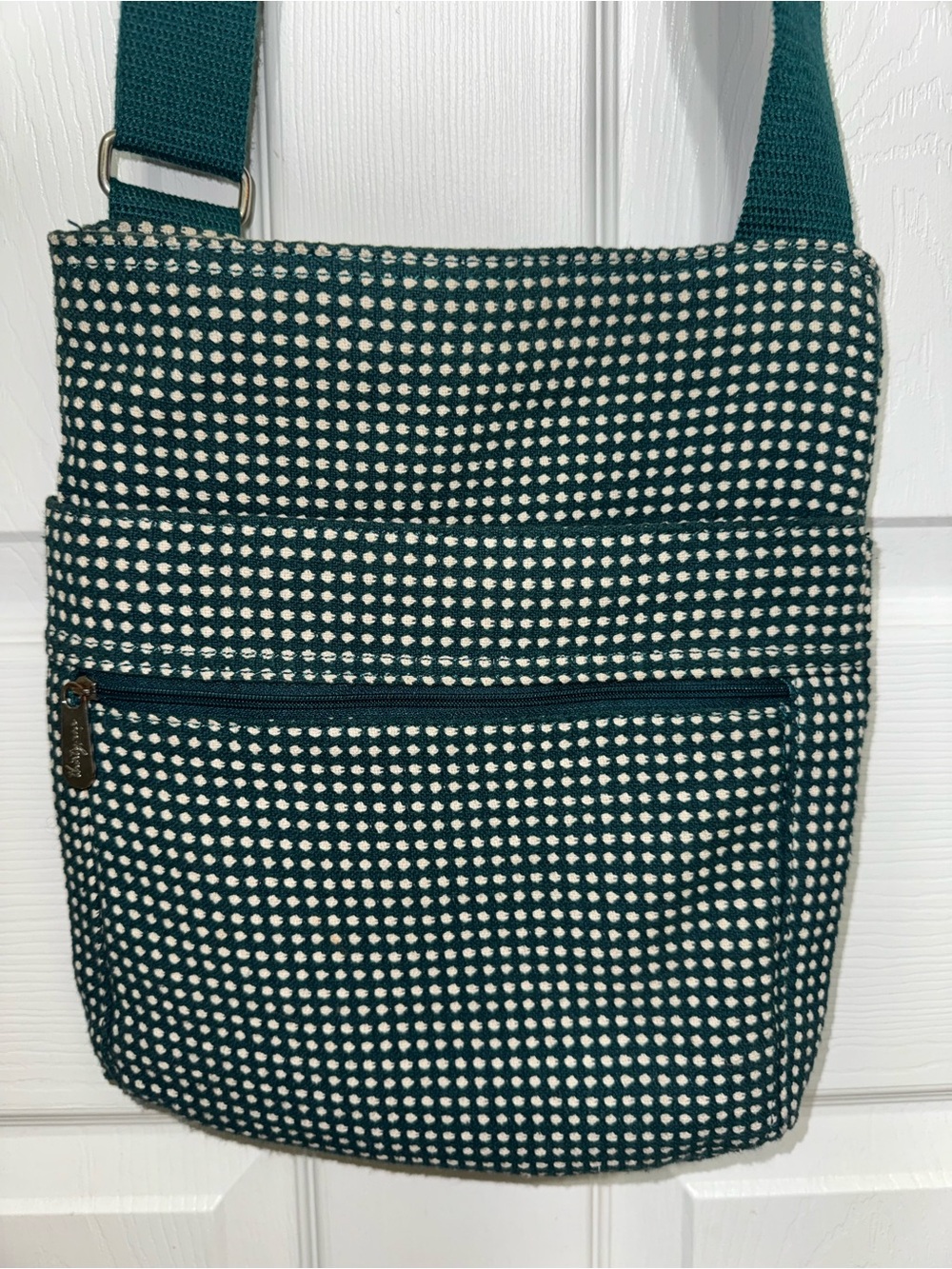 Thirty One Organizing Shoulder Bag Crossbody Bag Dotty Weave